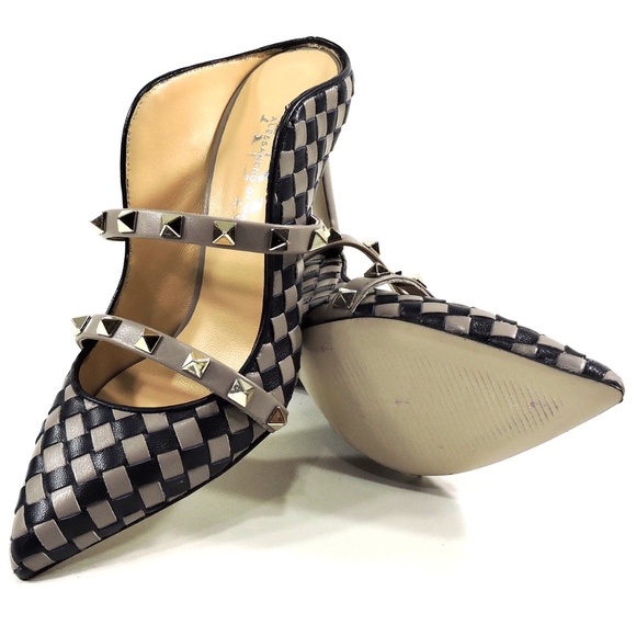 LEATHER FASHION MULES - Picture 8 of 8